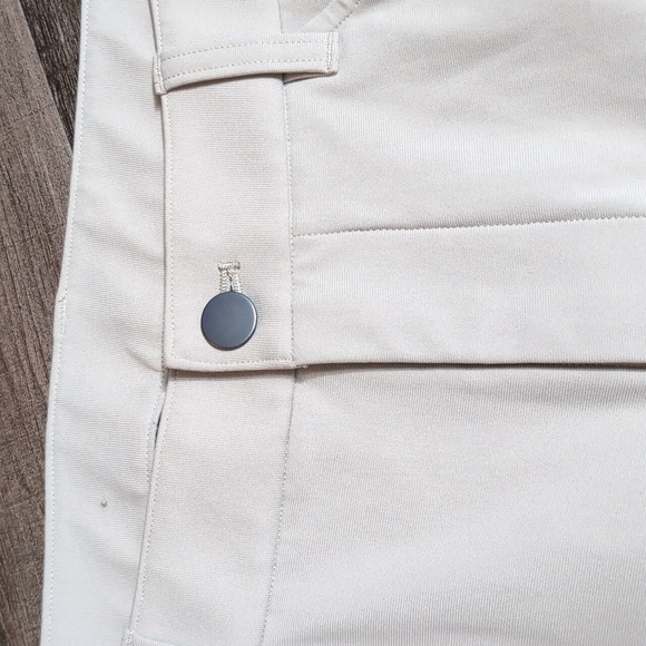 Lululemon ABC Classic-Fit 5 Pocket Pant *Warpstreme Size 35x28 Light Khaki Tan - Picture 5 of 11